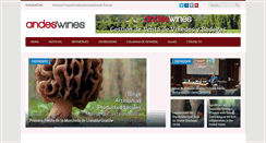 Desktop Screenshot of andeswines.com